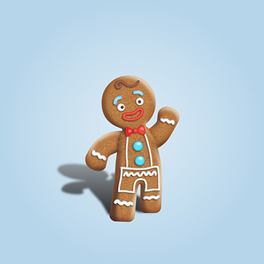 christmas day camp gingerbread man inglés divertido