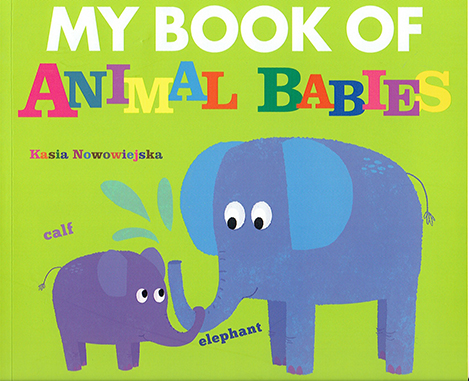 my book of animal babies inglés divertido
