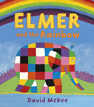 elmer and the rainbow inglés divertido
