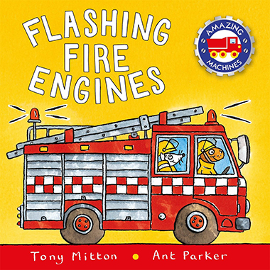 flashing fire engines inglés divertido