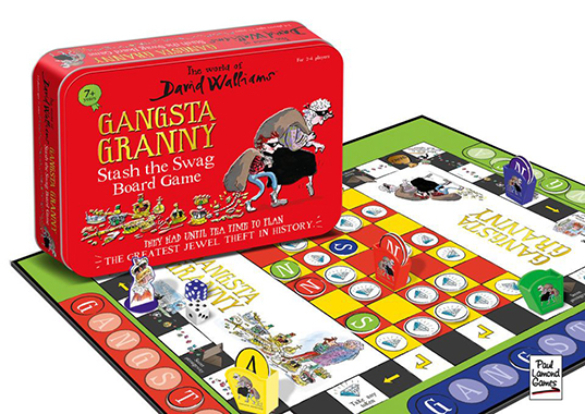 gangsta granny stash the swag board game inglés divertido