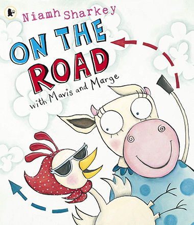 on the road with mavis and marge inglés divertido
