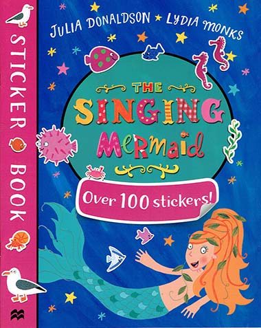 the-singing-mermaid-sticker-book-ingles-divertido