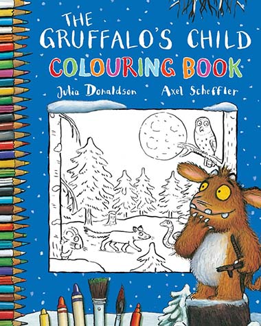 colouring-book-the-gruffalo's-child-ingles-divertido
