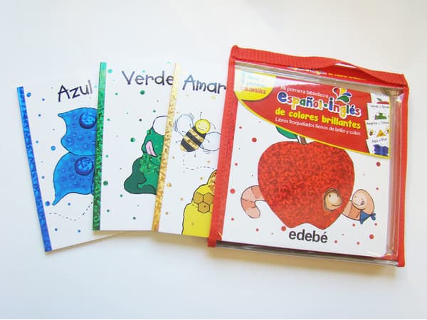 Mi primera biblioteca español-inglés de colores brillantes