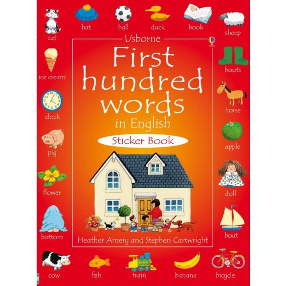 Usborne First Hundred Words in English - Sticker Book