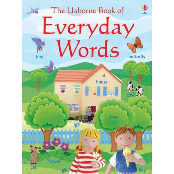 The Usborne Everyday Words Sticker Book in English
