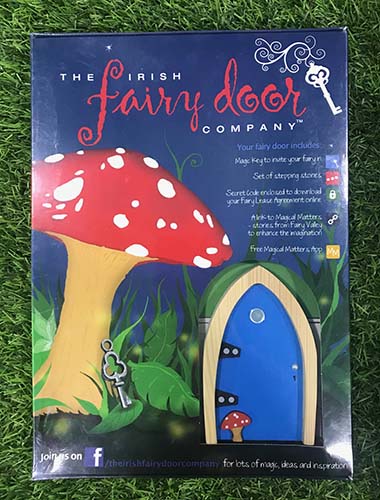 The Irish Fairy Door - Blue