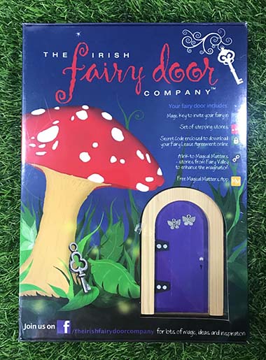 The Irish Fairy Door - Purple