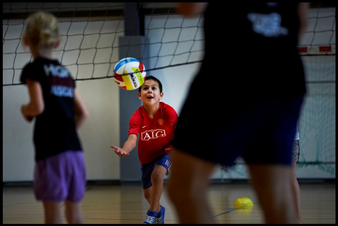Play Volleyball