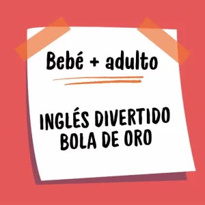Clases de inglés para bebés con adultos en Granada.