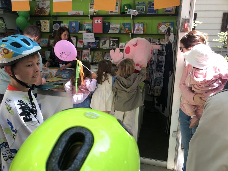 Peppa Pig en la Feria del Libro de Granada